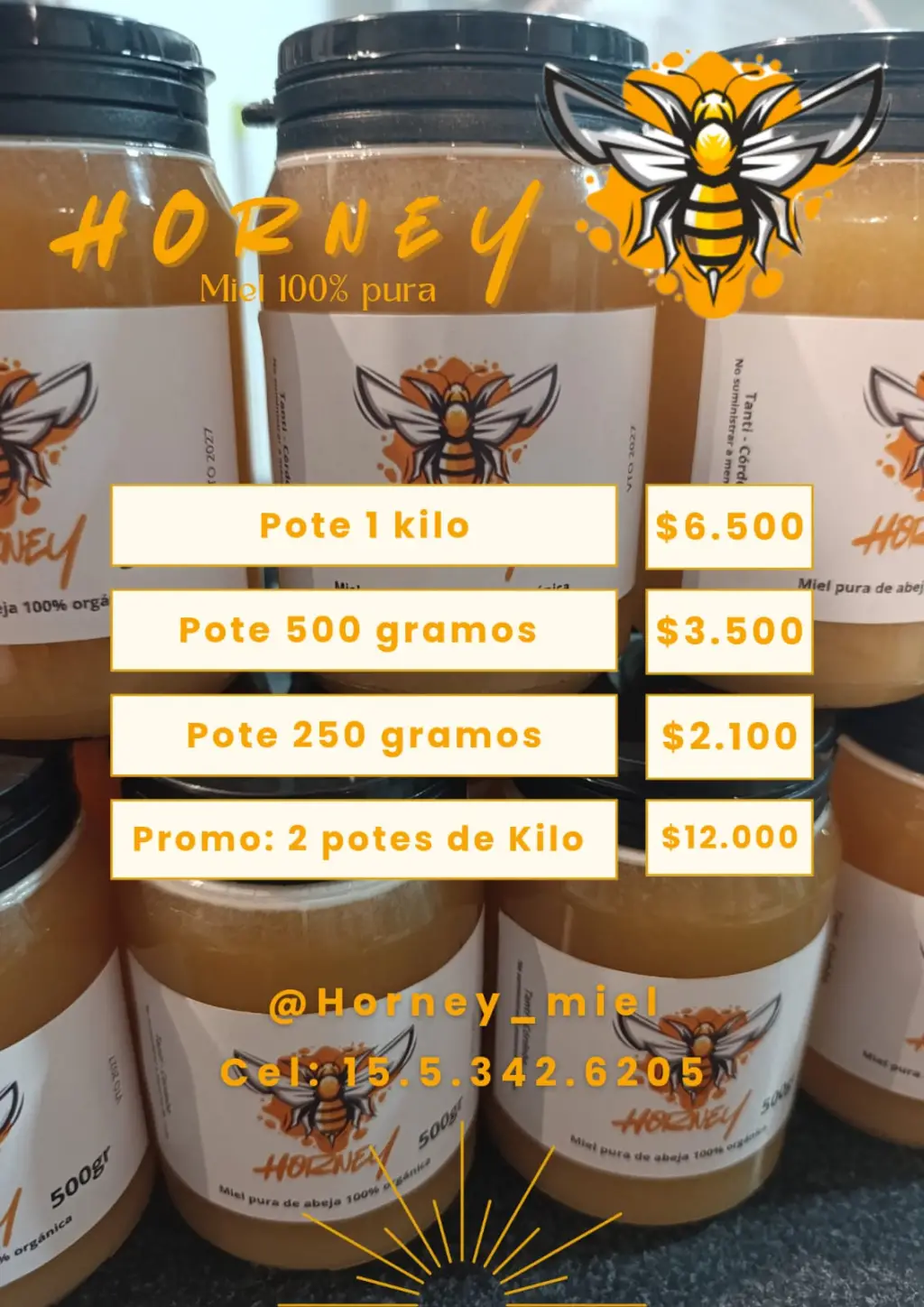 MIEL pura de abeja
