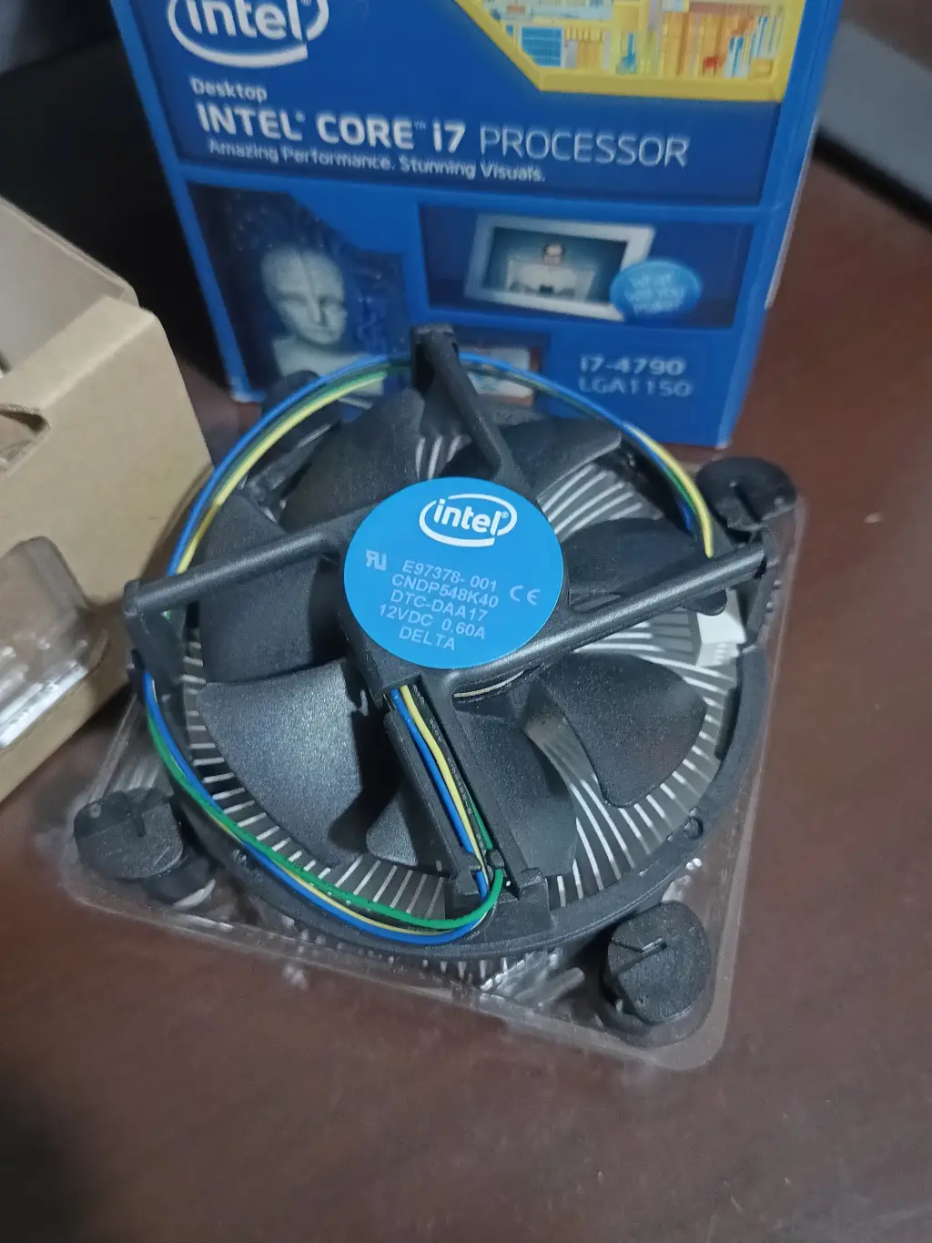 Cooler + disipador original Intel i7 4ta generación