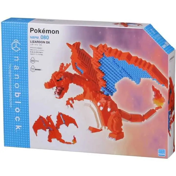 Rompecabeza Kawada NBPM-080 Pokémon Serie CHARIZARD-DX Nanoblock