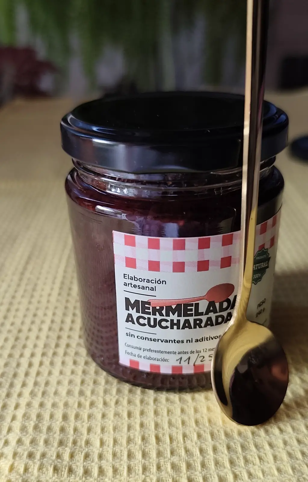Mermelada de frutilla y arándanos
