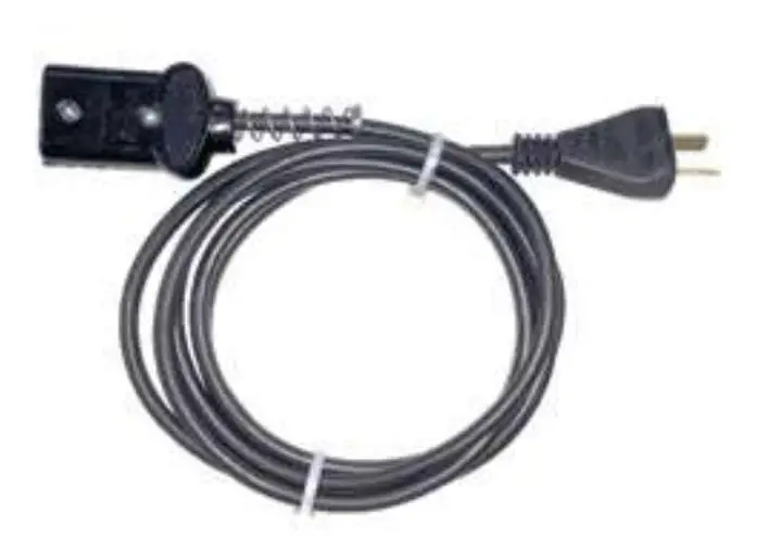 Alargue cable calefón 2m. ficha inyectada