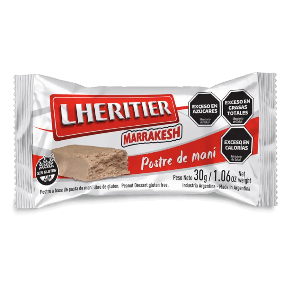Postre de maní Lheritier Marrakesh 30g