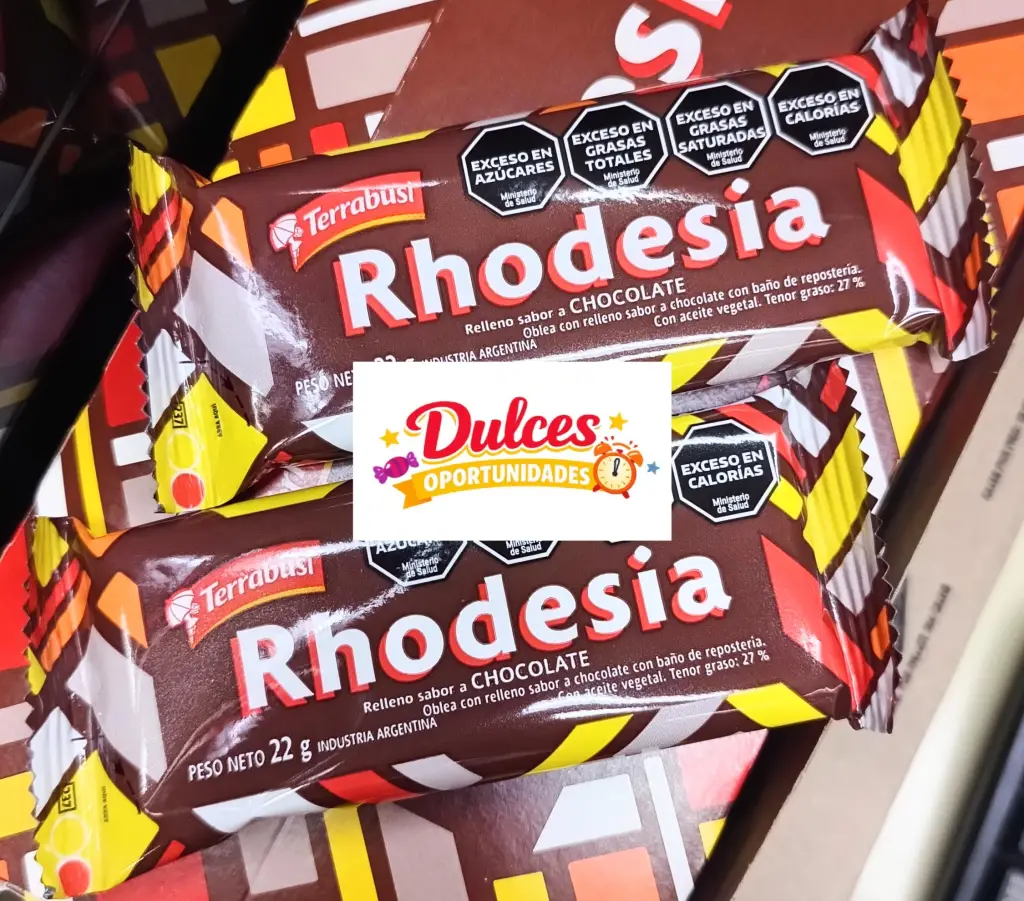 Oblea Rhodesia Chocolate 22g