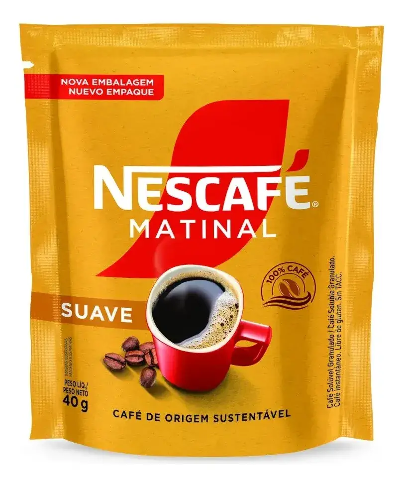 Café soluble Nescafé Matinal Suave 40g