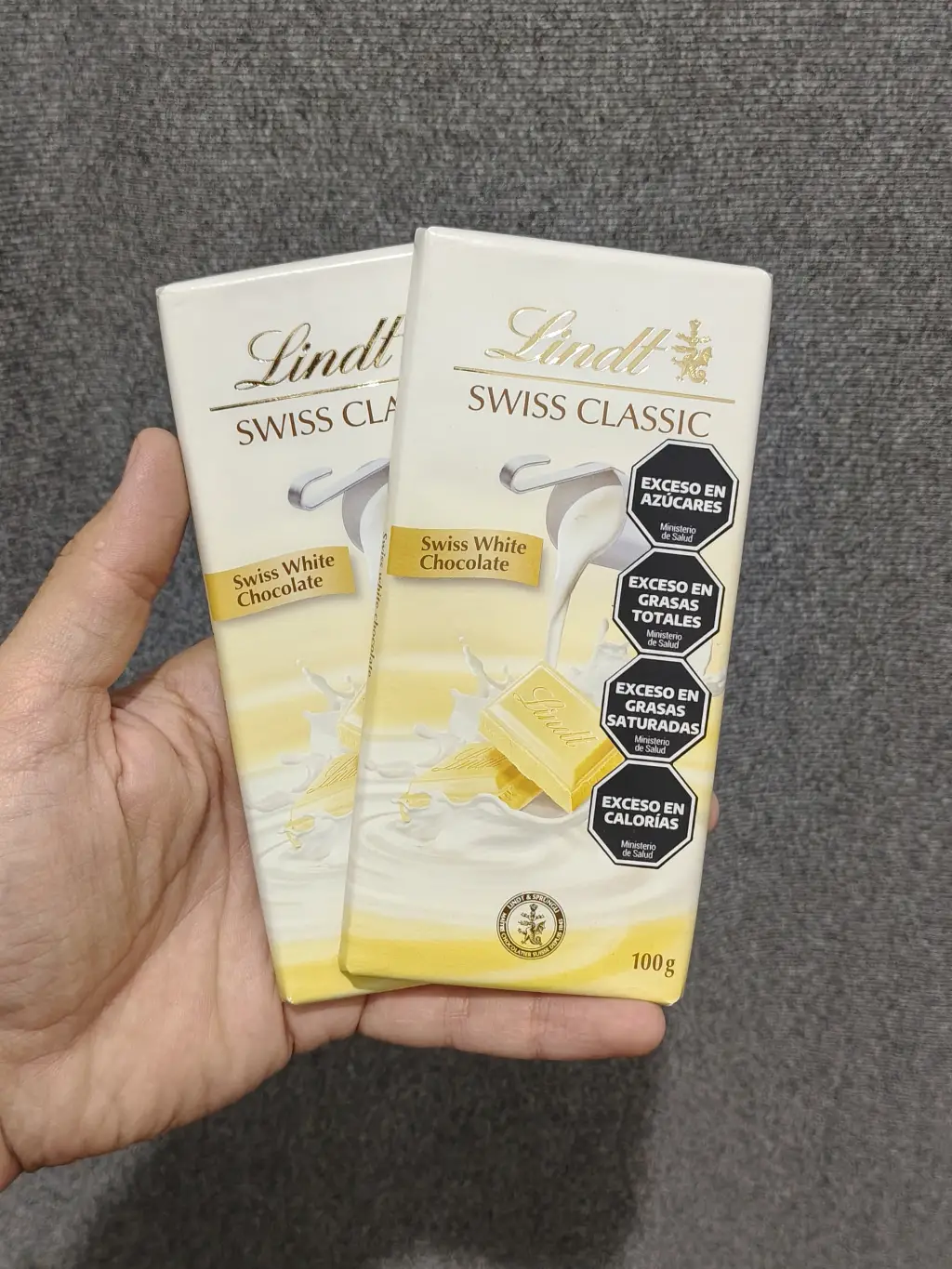 Chocolate Blanco Lindt Swiss Classic 100g