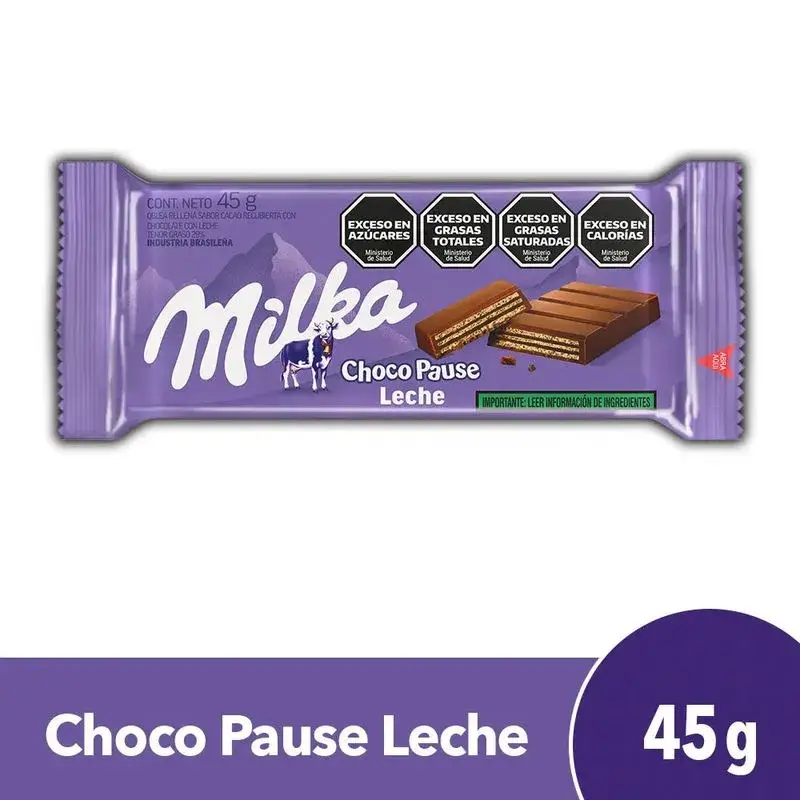 ¡OFERTA! Oblea bañada en chocolate Milka Choco Pause Leche 45g