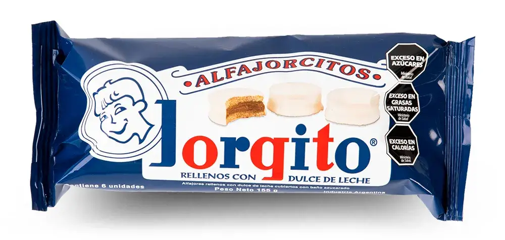 ¡OFERTA! Alfajores Alfajorcitos Jorgito Mini Glaseado 155g