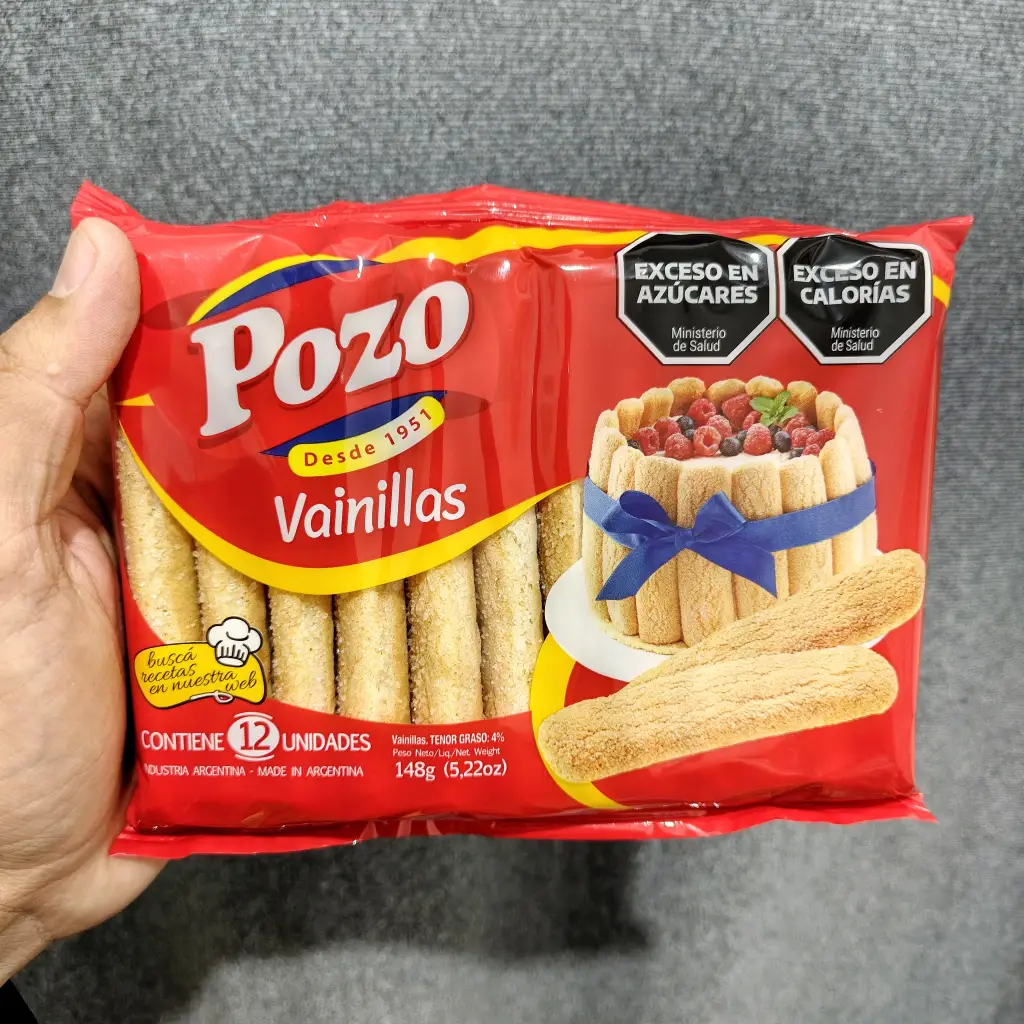 ¡OFERTA! Vainillas Pozo paquete de 12 unidades 148g