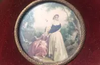 Cuadritos redondos estilo campestre