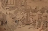 Tapiz Gobelino Estilo Festivo