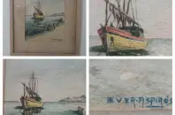 Cuadro De Barco Navegando