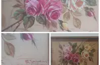 Cuadro De Flores Multicolor