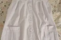 Guardapolvo El Alumno, tela Arciel. Broderie