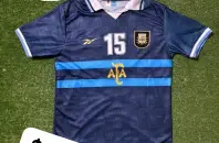 Camiseta Suplente Argentina Retro D'ALESSANDRO