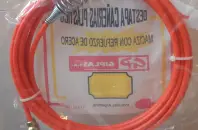 Cinta Destapa Cañería Plástico Macizo Con Acero x 15 Metros