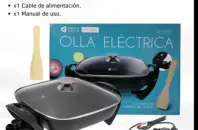 Olla electrica Antiadherente