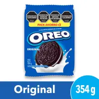 Galletitas Oreo Original Pack Ahorro x 3 (354g)