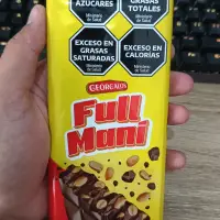 Chocolate con leche Full Maní 160g Georgalos