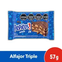 Alfajor Triple Pepitos 57g