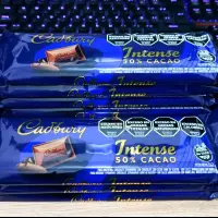 Chocolate con leche Cadbury Intense 50% Cacao 162g