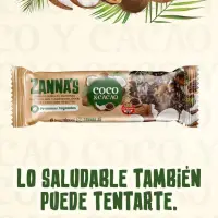 Barrita protéica libre de sellos Zanna´s - Coco y cacao 40g