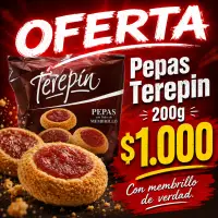 Pepas de membrillo Terepin 200g