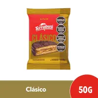 Alfajor Terrabusi Clásico Chocolate 50g