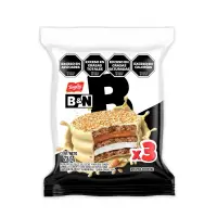 Alfajor Bagley B&N Blanco x3 73,5g