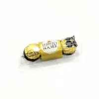 Bombones Ferrero Rocher blister de 3 unidades 37,5g